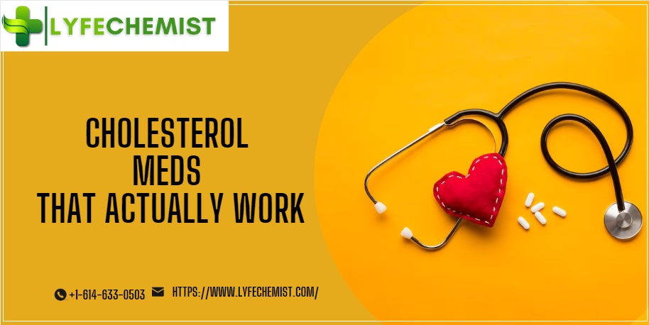 Common cholesterol meds that actually work